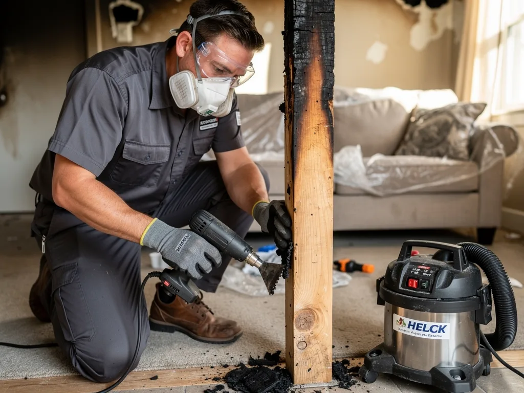 Charred Material Removal