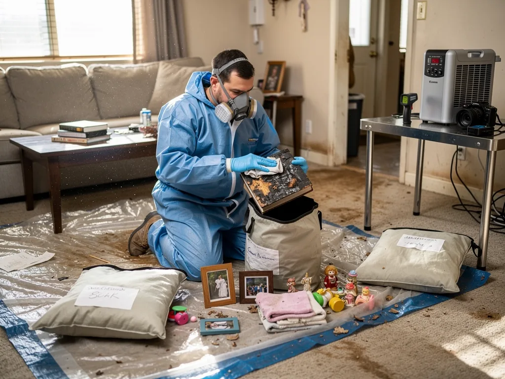 Content Cleaning & Pack-Out