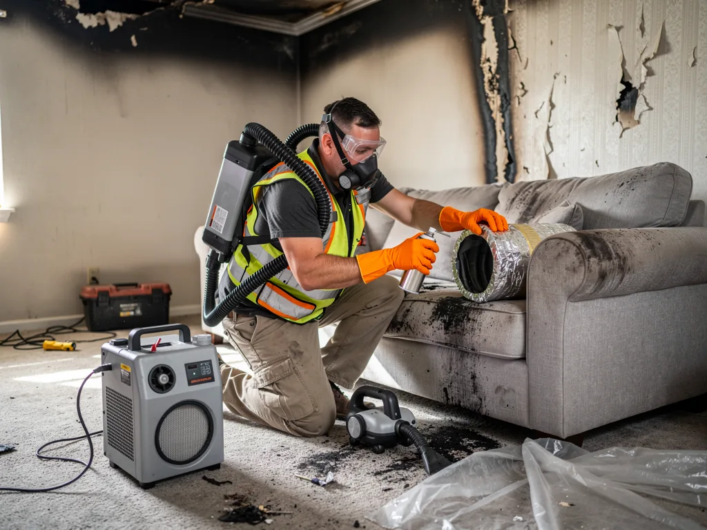 HVAC Smoke Cleanup