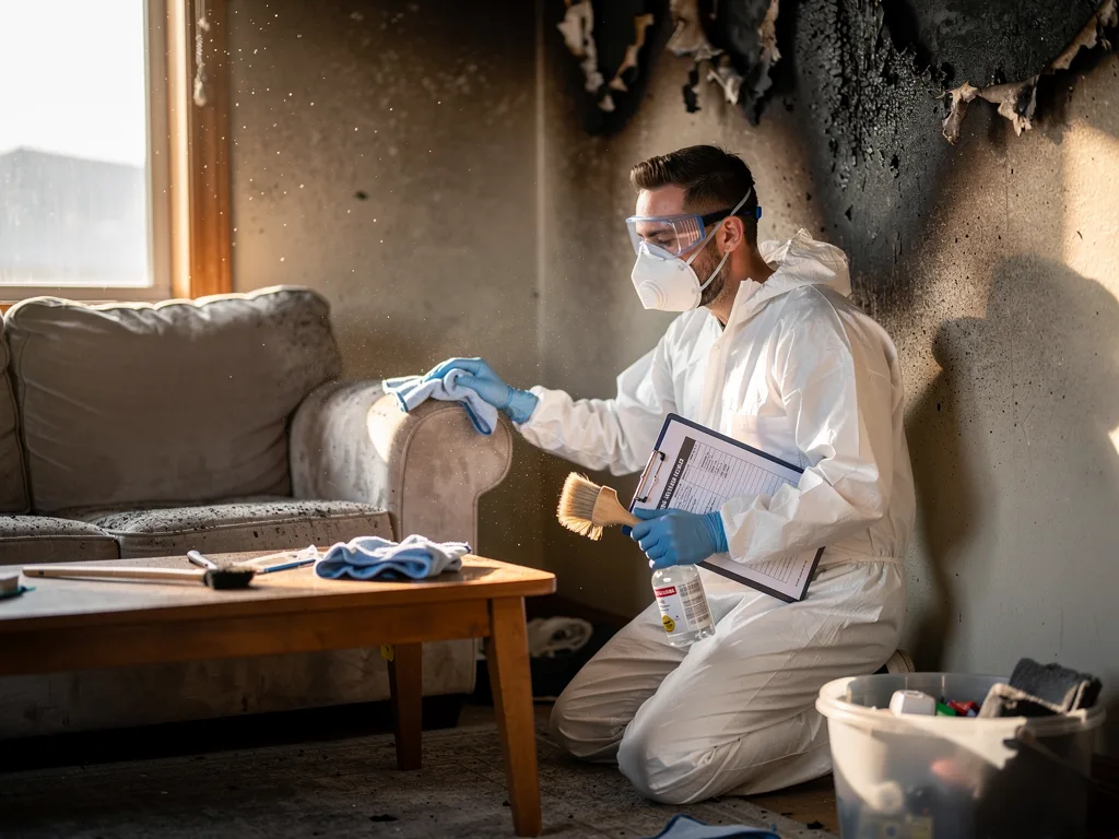 Soot Stain Removal